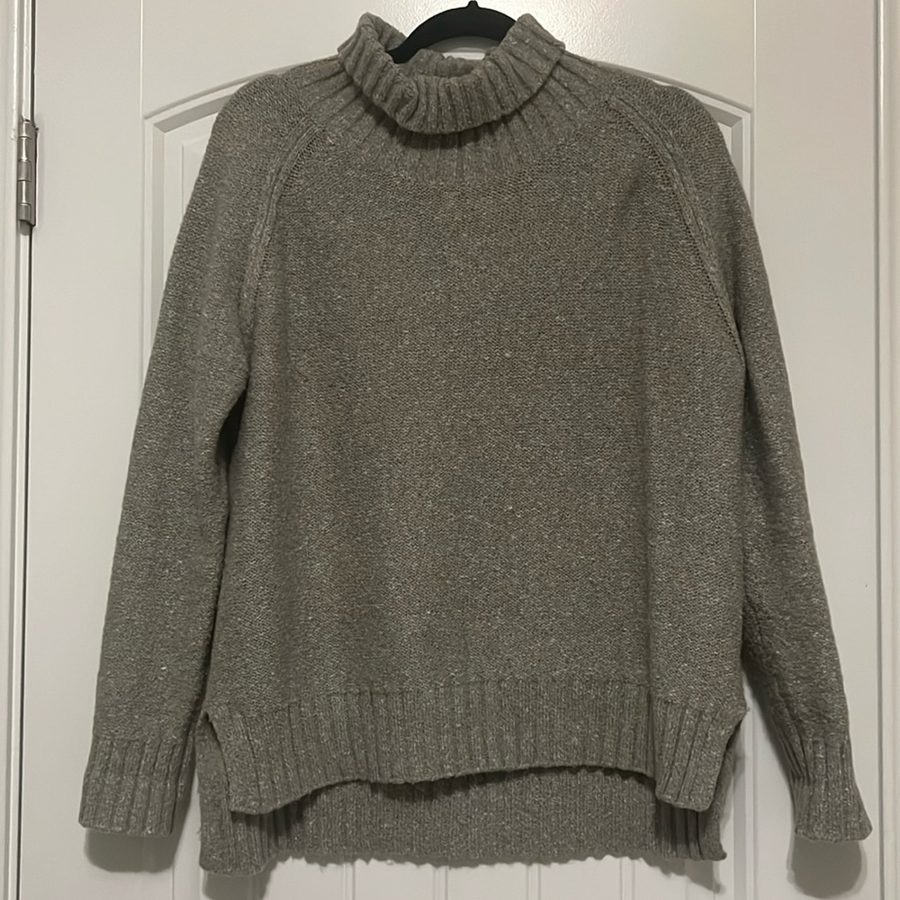 Pink Lily Boutique Grey Turtleneck Sweater